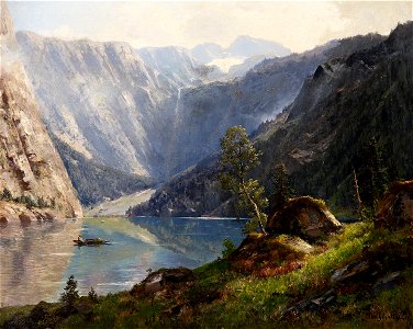 Carl Schultze Der Königssee im Berchtesgadener Land