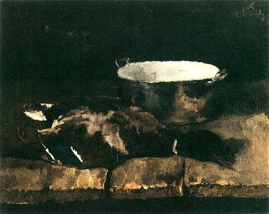 Carl Schuch - Wildente und Emailtopf (2)