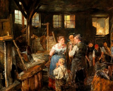 Carl Seiler Schlosserwerkstatt 1901