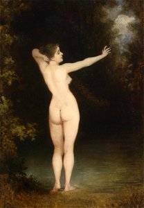 Carl Schweninger der Jüngere - Stehender Frauenakt