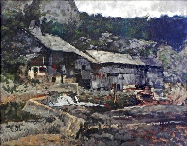 Carl Schuch Wassermühle