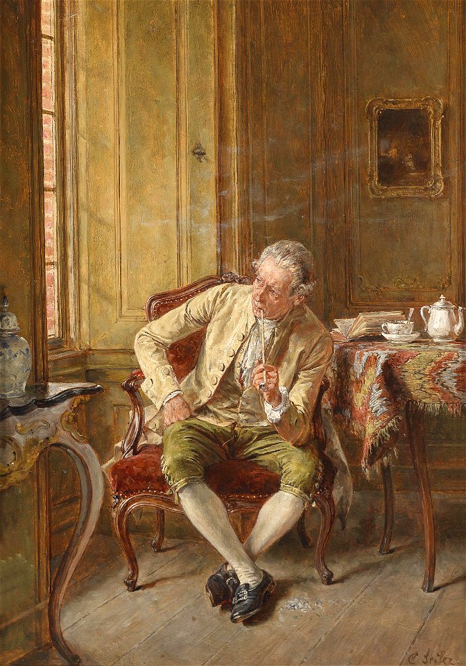 Carl Seiler Die Pause 1916