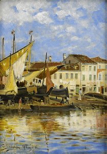 Carl Skånberg - Från Venedigs utkanter