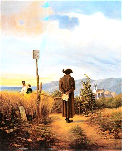 Carl Spitzweg - Der verbotene Weg