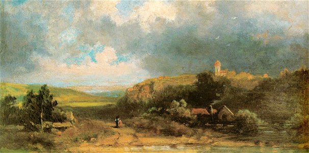Carl Spitzweg - Fränkische Sommerlandschaft