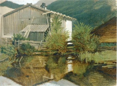 Carl Spitzweg - Die Mühle von Gern