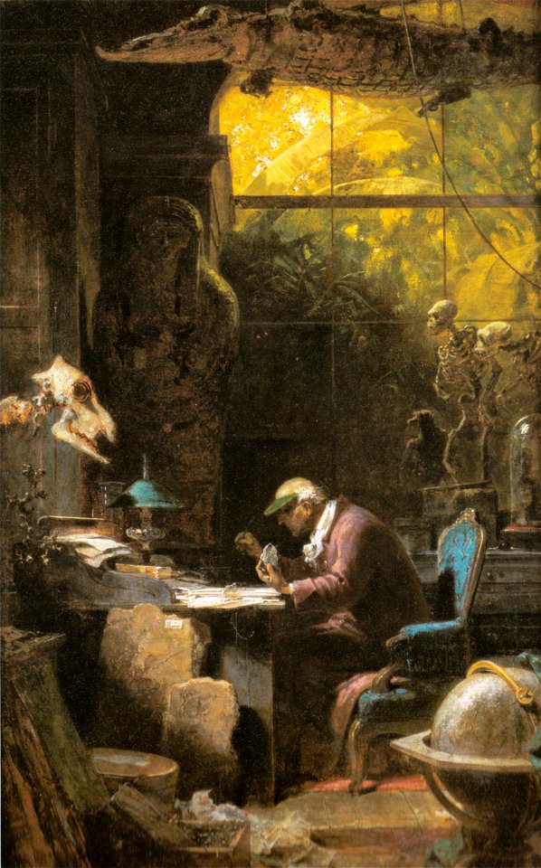 Carl Spitzweg - Der Naturforscher