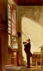 Carl Spitzweg 034. Free illustration for personal and commercial use.