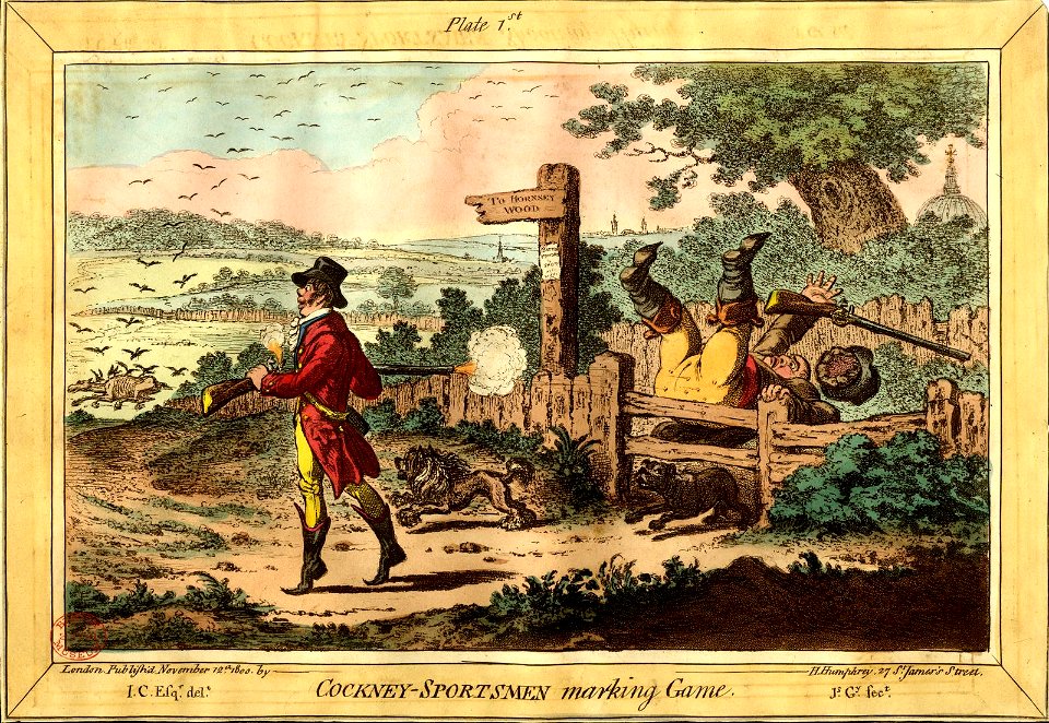 Cockney-sportsmen Marking Game. (BM 1935,0522.4.48)