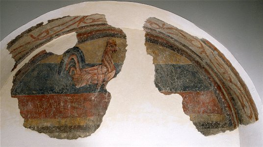 Cockerel from Sant Joan de Boí - Google Art Project