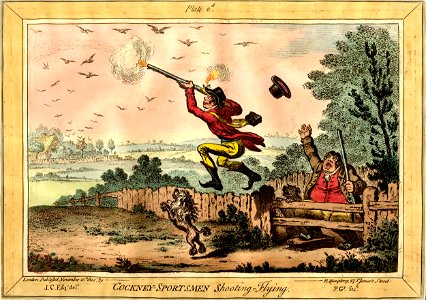 Cockney-sportsmen Shooting Flying. (BM 1935,0522.4.49)