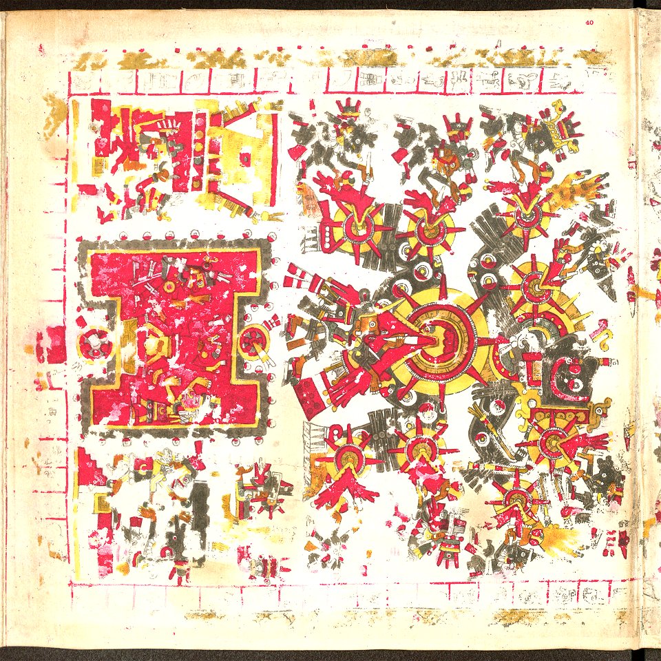 Codex Borgia page 40