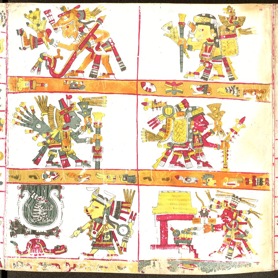 Codex Borgia page 55