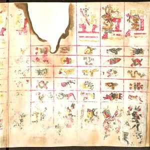 Codex Borgia page 1