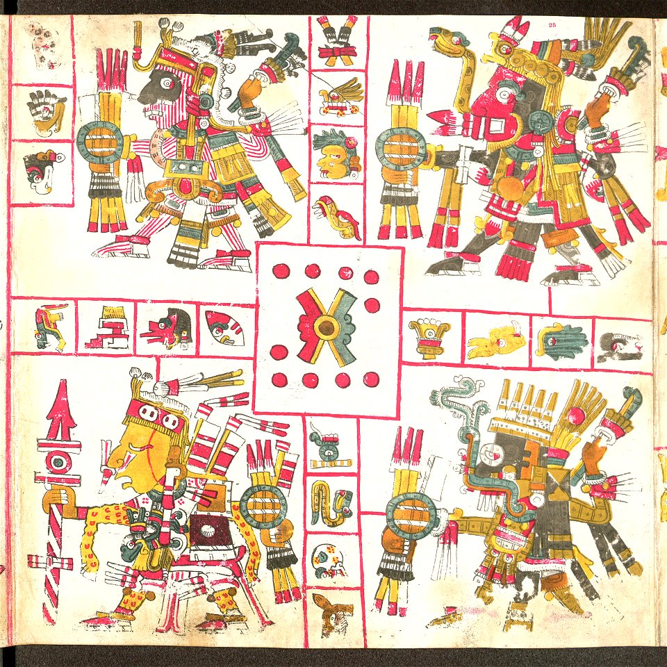 Codex Borgia page 25