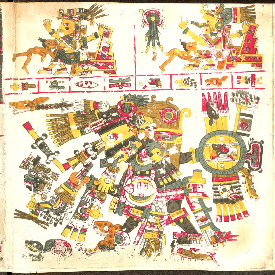 Codex Borgia page 17