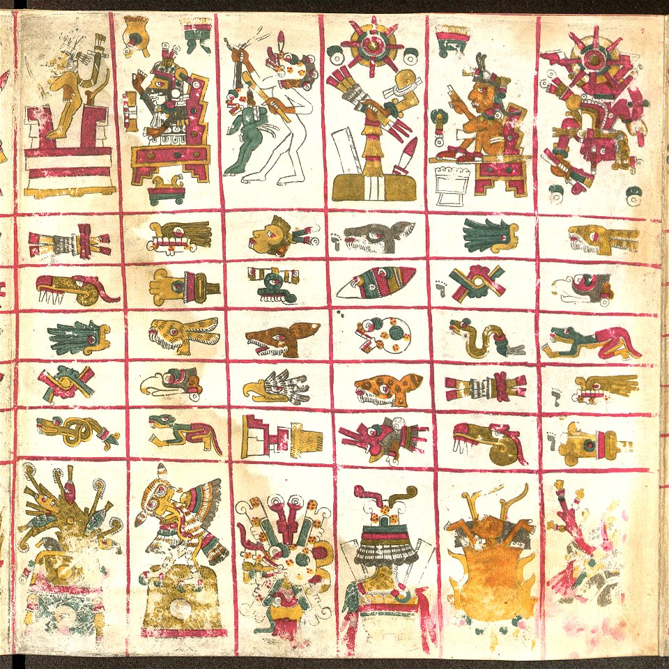 Codex Borgia page 7