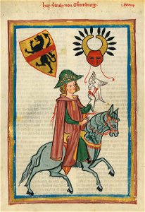 Codex Manesse 073r Ulrich von Gutenburg