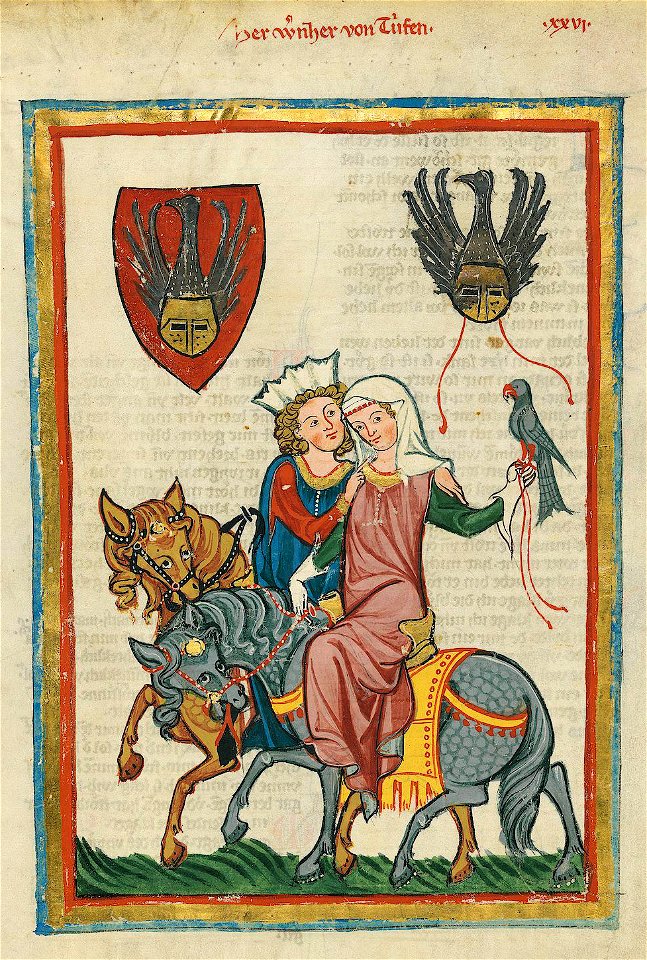 Codex Manesse 069r Werner von Teufen