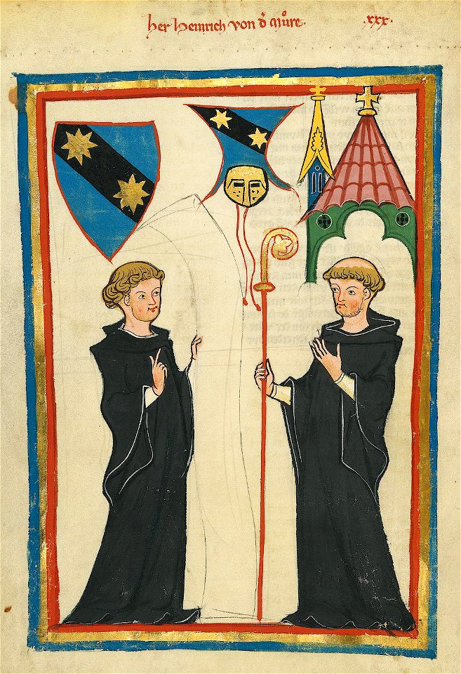 Codex Manesse 075v Heinrich von der Mure