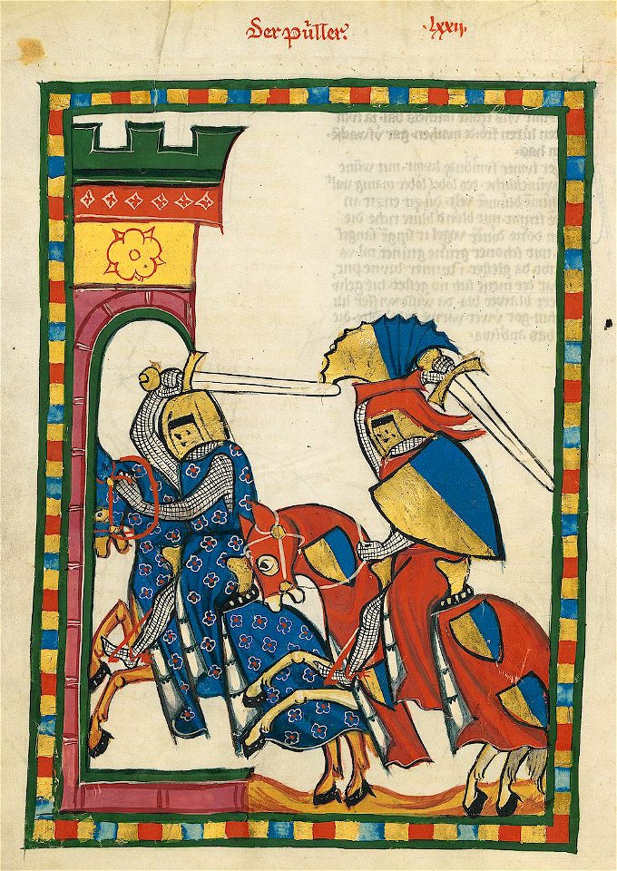 Codex Manesse 253v Der Püller