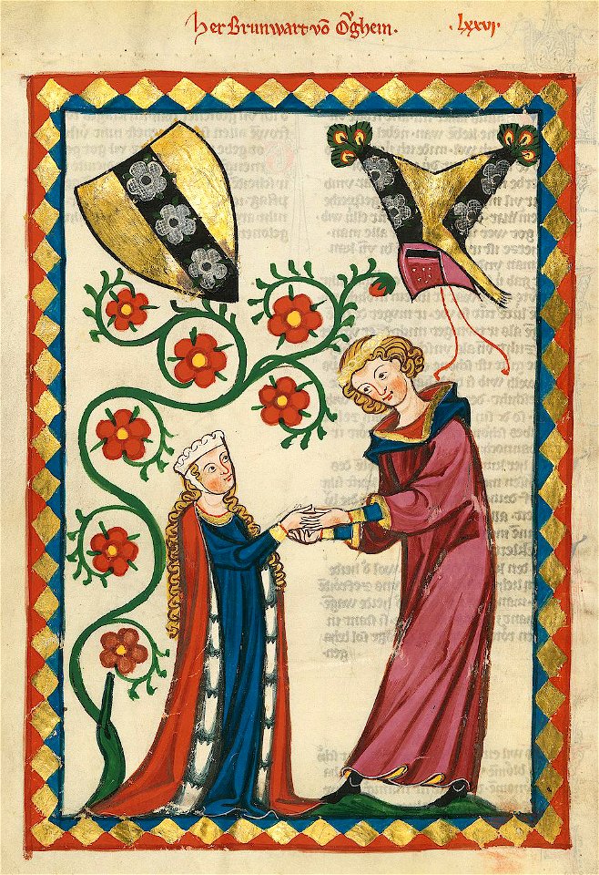 Codex Manesse Brunwart von Augheim