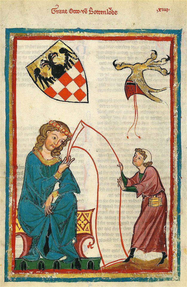 Codex Manesse Otto von Botenlauben