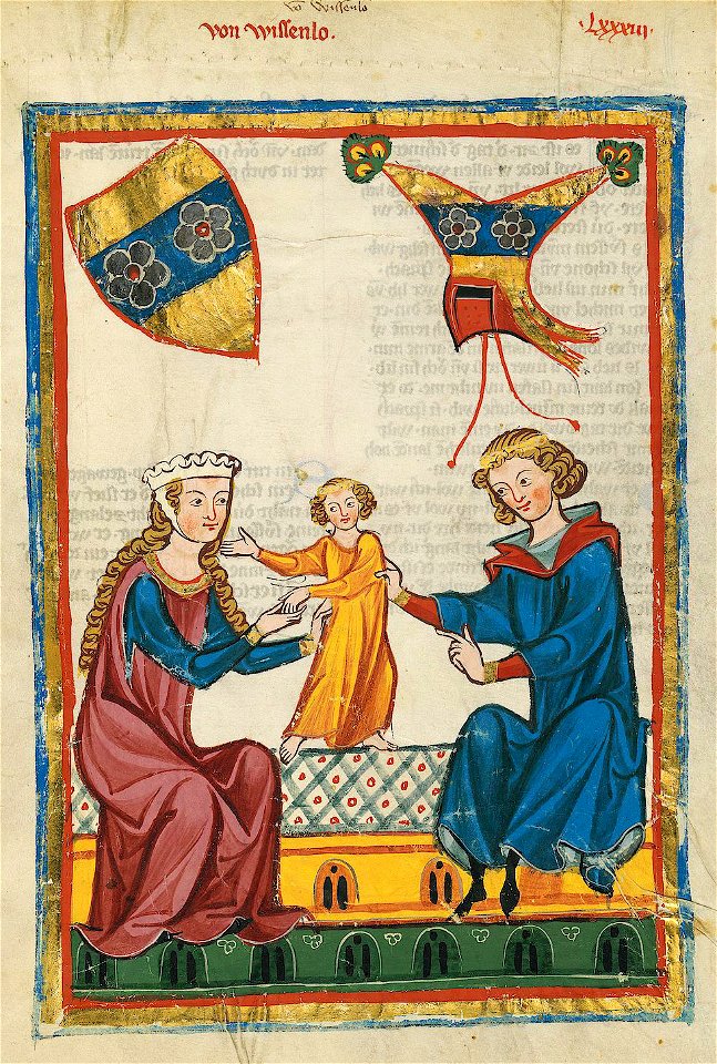 Codex Manesse 299r Von Wissenlo