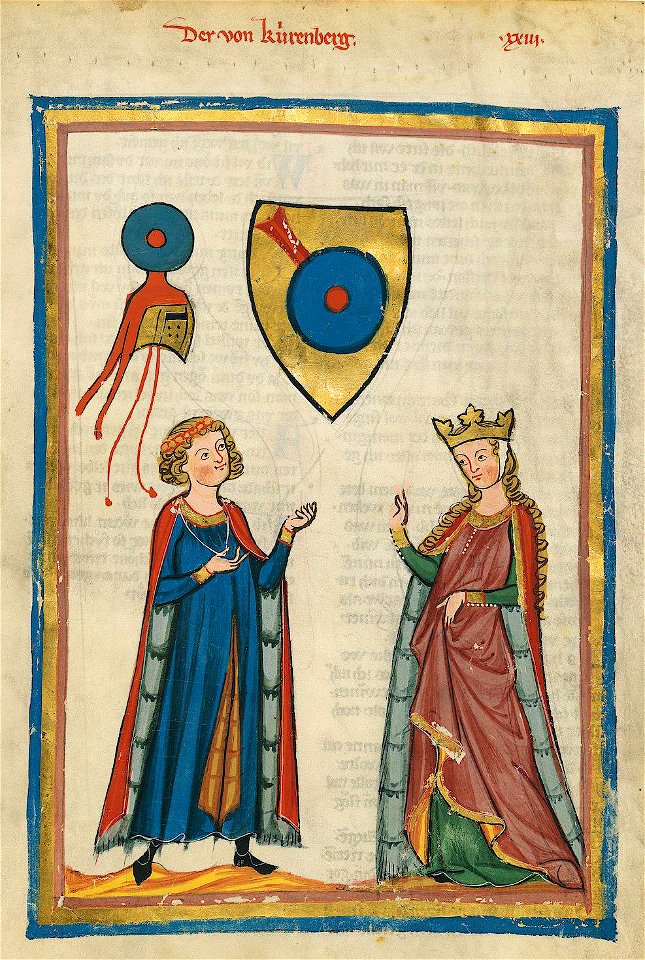 Codex Manesse Der von Kürenberg