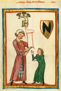 Codex Manesse Ulrich von Winterstetten