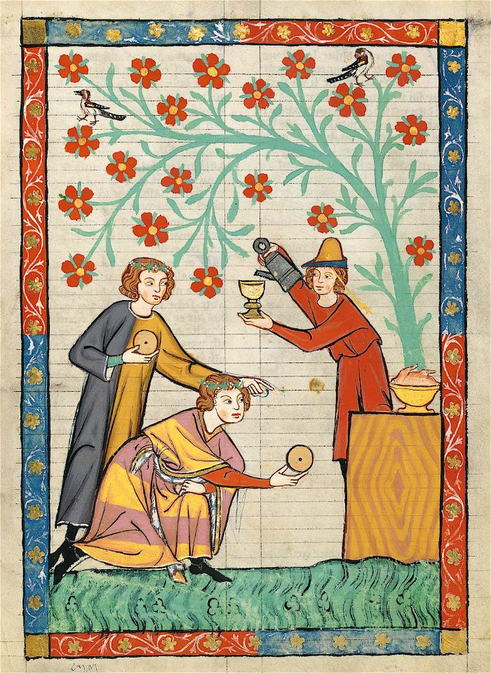 Codex Manesse 339r Der Junge Meißner