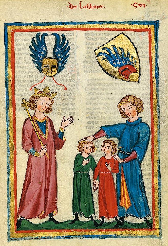 Codex Manesse 422r Der Litschauer