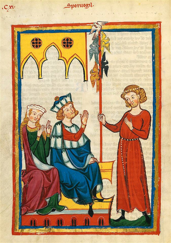 Codex Manesse Spervogel