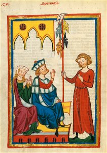 Codex Manesse Spervogel
