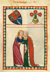 Codex Manesse Der von Johansdorf