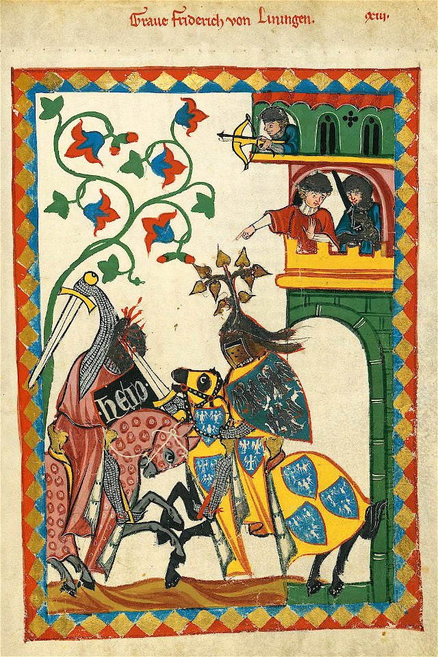 Codex Manesse Friedrich von Leiningen