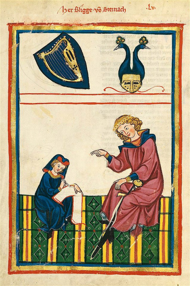Codex Manesse Bligger von Steinach