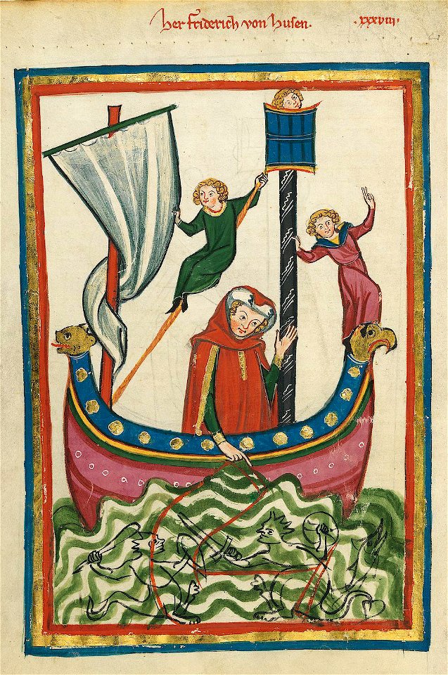 Codex Manesse Friedrich von Hausen