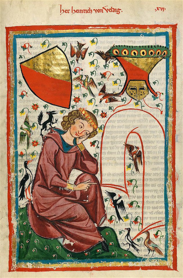 Codex Manesse Heinrich von Veldeke