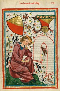 Codex Manesse Heinrich von Veldeke