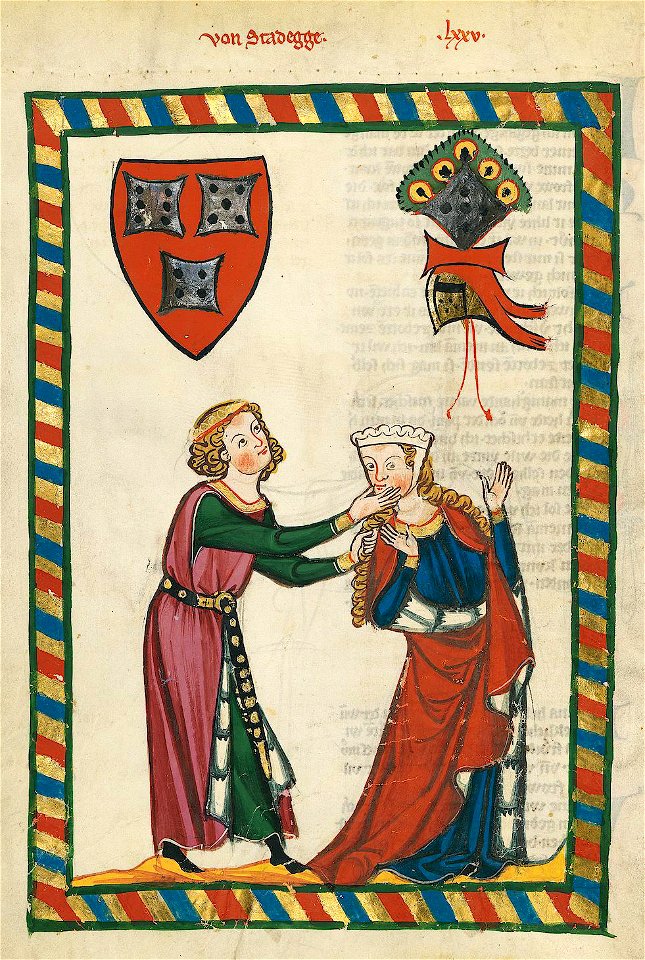 Codex Manesse von Stadegge 257v