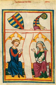 Codex Manesse Reinmar der Alte