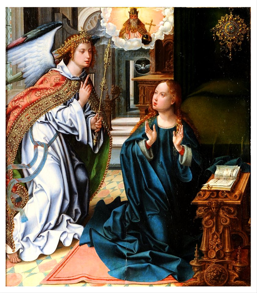 Pieter Coecke Van Aelst - The Annuntiation - Google Art Project