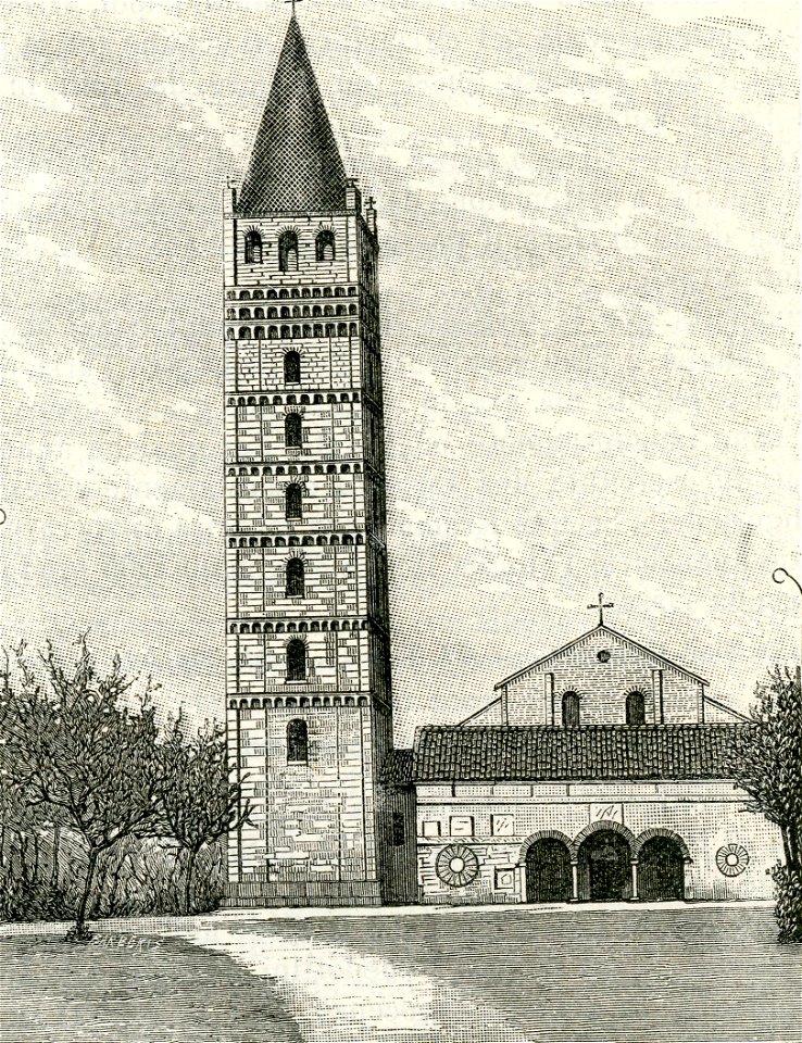 Codigoro esterno del monastero di Pomposa