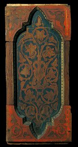 Coffered ceiling panel with plant motifs - Google Art Project