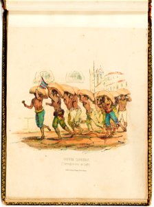 Coffee Cariers, da Coleção Brasiliana Iconográfica