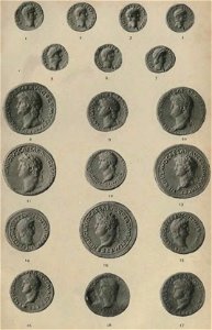 Coins of Nero - Rivista italiana di numismatica 1897 (page 439 crop)