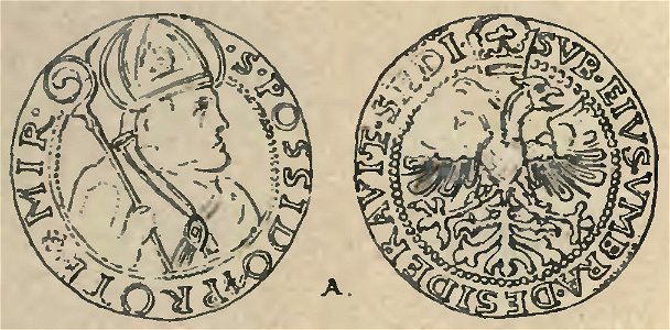 Coin of Alessandro I Pico - Rivista italiana di numismatica 1897 (page 43 b crop)