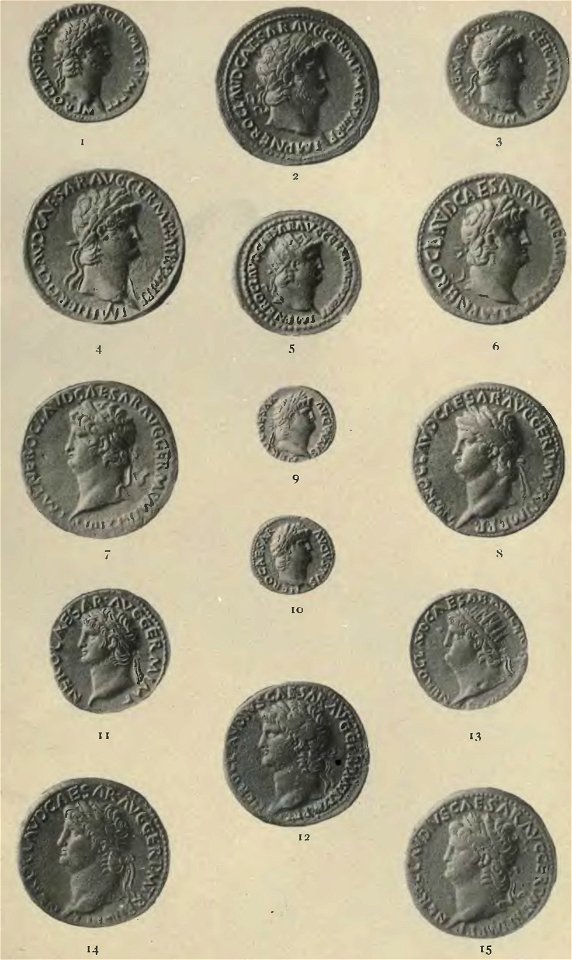 Coins of Nero - Rivista italiana di numismatica 1897 (page 443 crop)