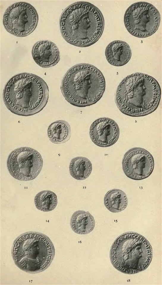 Coins of Nero - Rivista italiana di numismatica 1897 (page 441 crop)